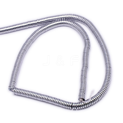 Electroplate Non-magnetic Synthetic Hematite Beads Strands X-G-J164A-2mm-04-1