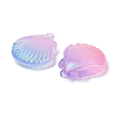 Opaque Acrylic Pendants MACR-F084-11-1