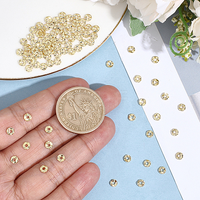90Pcs Brass Beads KK-BBC0025-87A-1