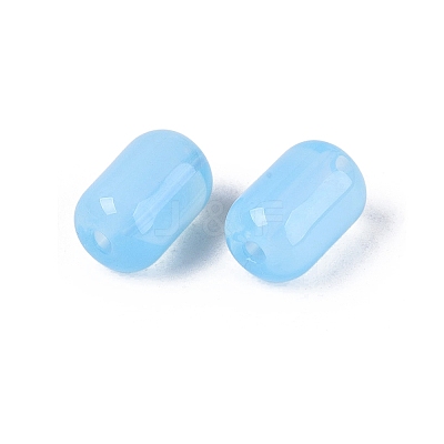 Opaque Glass Beads GLAA-ZX007-25A-1