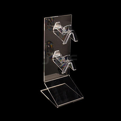 Acrylic Eyeglasses Frame Riser Display Stand ODIS-WH0005-96-1