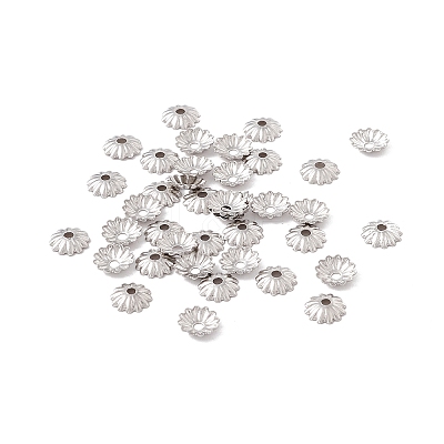 Non-Tarnish 304 Stainless Steel Bead Caps LS-STAS-P307-03P-1