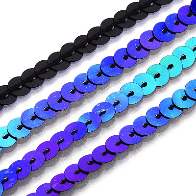 Plastic Paillette/Sequins Chain Rolls BS321Y-1