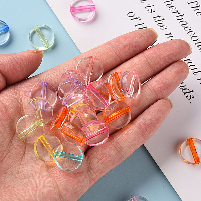 Transparent Acrylic Beads X-TACR-S154-09A-1