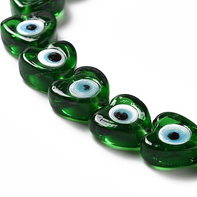 Handmade Evil Eye Lampwork Beads Strands LS-LAMP-E023-07B-05-1