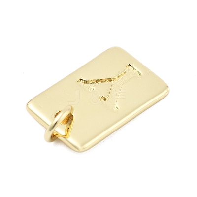 Brass Pendants KK-H206-10G-Y-1