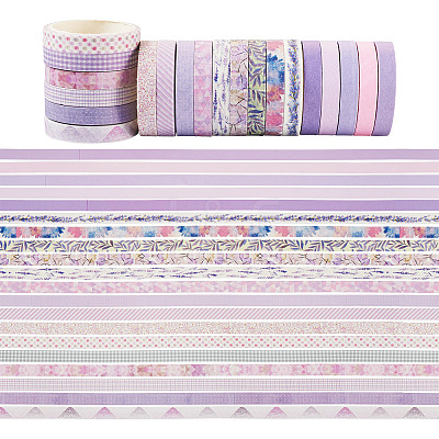 20 Rolls Paper Adhesive Tape Set DIY-TAC0023-42B-1