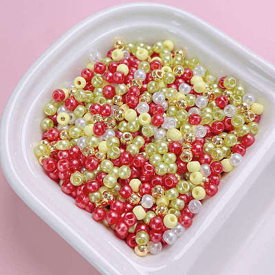 Opaque Acrylic Beads OACR-CJC0001-28H-1