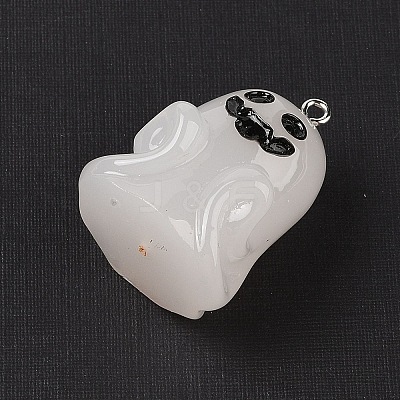 Halloween Theme Luminous Resin Pendants RESI-S06-01C-1