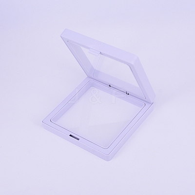 Polyethylene(PE) 3D Floating Frame Display Holder ODIS-WH0006-03B-02-1