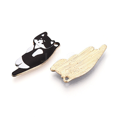 Alloy Enamel Pendants ENAM-N063-01D-1