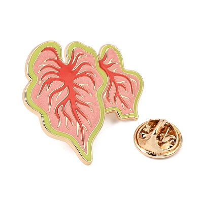 Caladium Leaf Enamel Pin AL-CBAA14E-02A-KCG-1