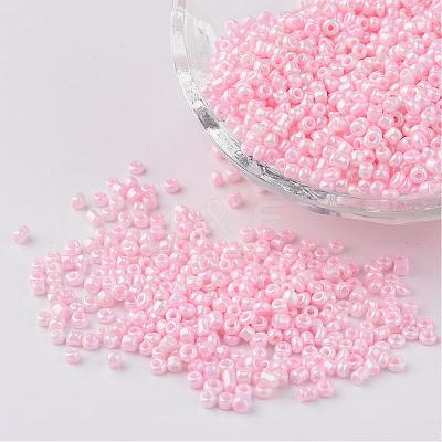 12/0 Opaque Colours Round Glass Seed Beads X-SEED-A010-2mm-55-1