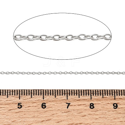 Tarnish Resistant 304 Stainless Steel Cable Chains CHS-Q001-10-100m-1