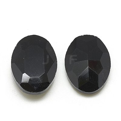 Pointed Back Glass Rhinestone Cabochons RGLA-T080-8x10mm-02-1