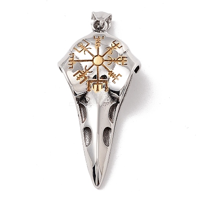 Ion Plating(IP) 304 Stainless Steel Pendants STAS-M299-37AS-1