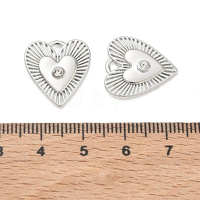 Alloy Rhinestone Pendants FIND-D044-26P-1