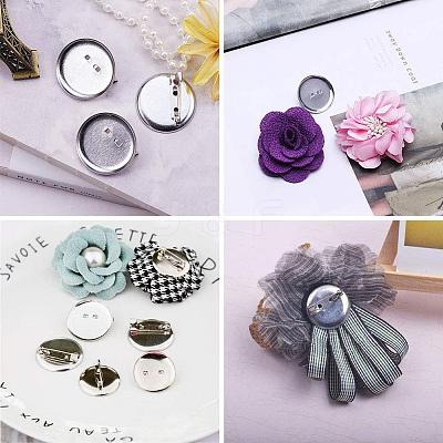 DIY Iron Brooch Findings IFIN-PH0023-60P-1