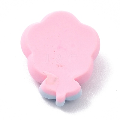 Opaque Resin Cabochons X-RESI-I037-01-1