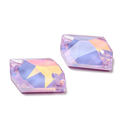 Mocha(MK) Irregular Rhombus Sew on Rhinestone RGLA-G019-01D-1