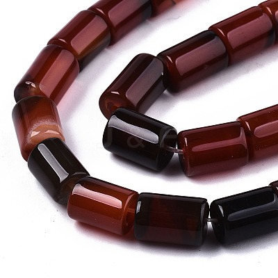 Natural Agate Beads G-T131-71-1