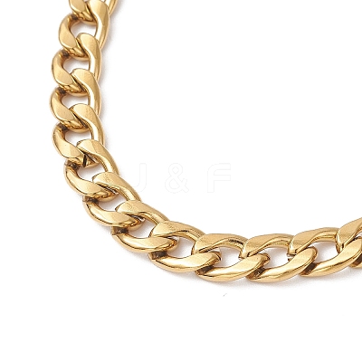 304 Stainless Steel Cuban Link Chain Bag Extender Chains FIND-JF00157-02-1