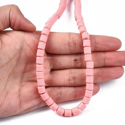 Polymer Clay Bead Strands CLAY-T001-C58-1