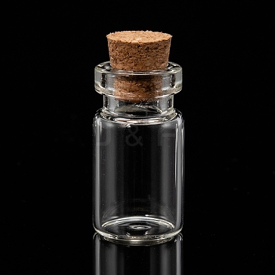 Glass Jar Bead Containers CON-BC0004-02-1