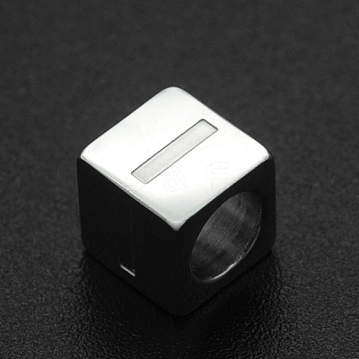 Non-Tarnish 201 Stainless Steel European Beads STAS-N090-LA062-I-1