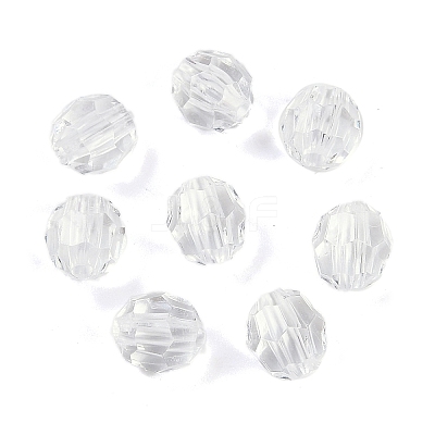 Transparent Acrylic Beads OACR-Q015-01H-1