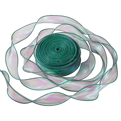 Polyester Lace Trim DIY-TAC0010-49C-1