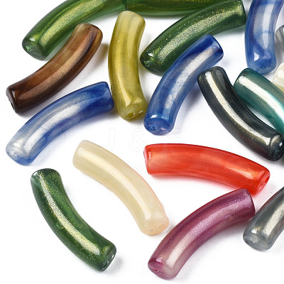 Opaque Acrylic Beads MACR-N009-020-1