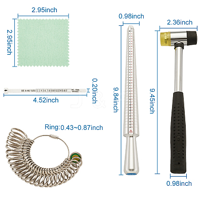 Jewelry Measuring Tool Sets TOOL-TA0006-10-1