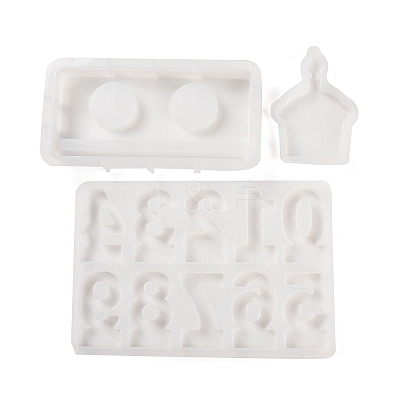 Candle Holder DIY Silicone Molds DIY-K073-11C-1