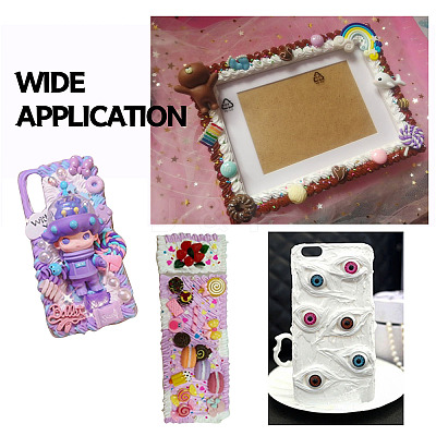50ml Fake Whipped Cake Cream Glue X-DIY-B005-01-1