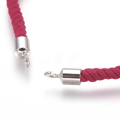 Cotton Cord Bracelet Making KK-F758-03-P-1