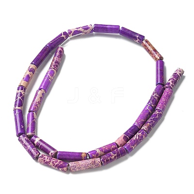 Natural Imperial Jasper Beads Strands G-E508-04I-1