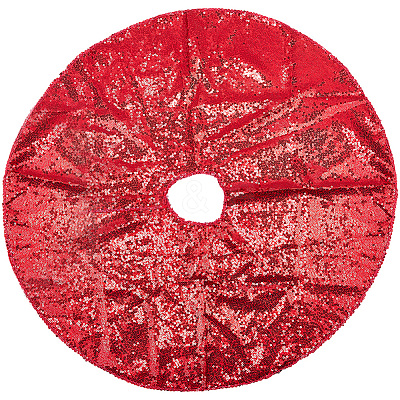 Polyester Christmas Tree Skirt DIY-WH20032-86B-1
