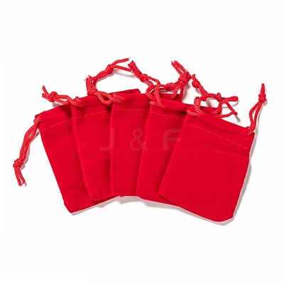 Rectangle Velvet Pouches TP-R022-5x7-04-1