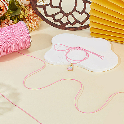 1 Roll Eco-Friendly Korean Waxed Polyester Cord YC-SP0001-03I-1