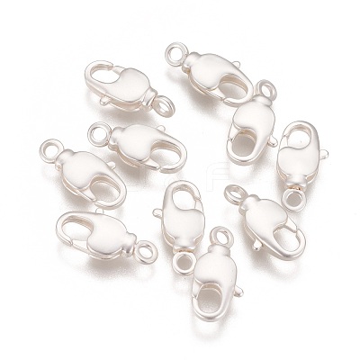 Brass Swivel Lobster Claw Clasps KK-K238-39MS-M-1