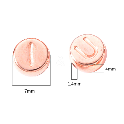 CCB Plastic Beads CCB-YW0001-01RG-1