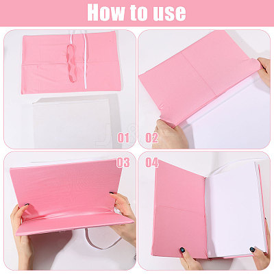 Polyester Book Cover OFST-WH0004-144D-1