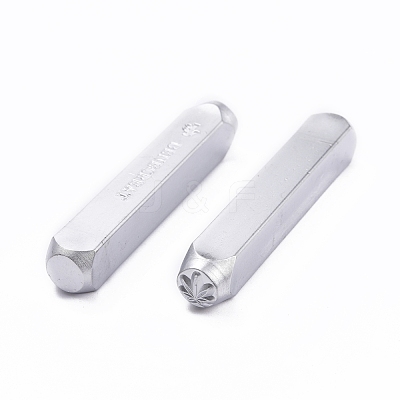 Iron Metal Stamps AJEW-L060-03G-1