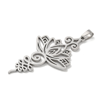 304 Stainless Steel Pendants X-STAS-M067-01P-1