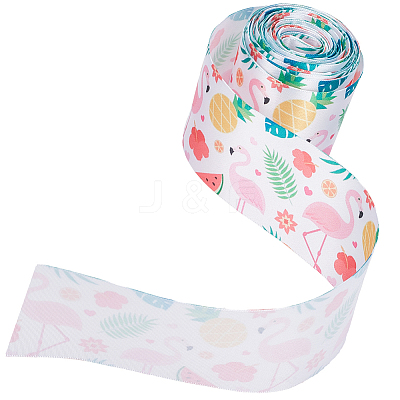 10 Yards Printed Polyester Ribbon OCOR-GF0002-47C-1