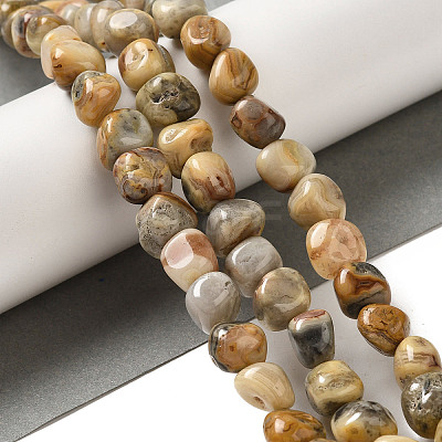 Natural Crazy Lace Agate Beads Strands G-B078-D23-01-1