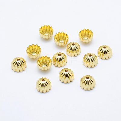 Brass Bead Caps KK-P112-35-NR-1