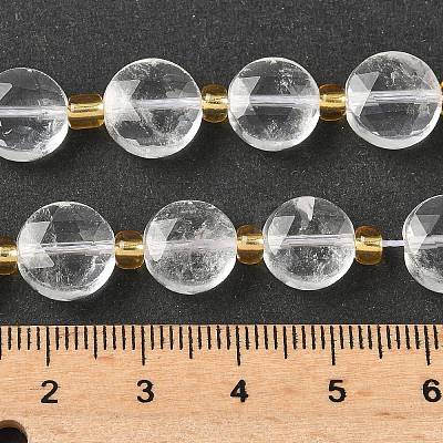 Natural Quartz Crystal Beads Strands G-G271-C07-10mm-1