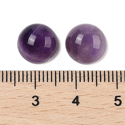 Natural Amethyst Cabochons G-L614-C02-03-1